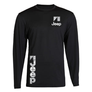 new silver jeep s - 2xl 4x4 off road long sleeve tee side jeep