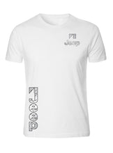 Load image into Gallery viewer, new silver metal jeep s - 5xl 4x4 off road t-shirt tee side