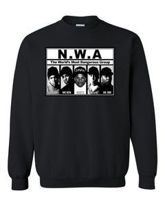 nwa n.w.a.2 straight outta compton unisex crewneck sweatshirt tee