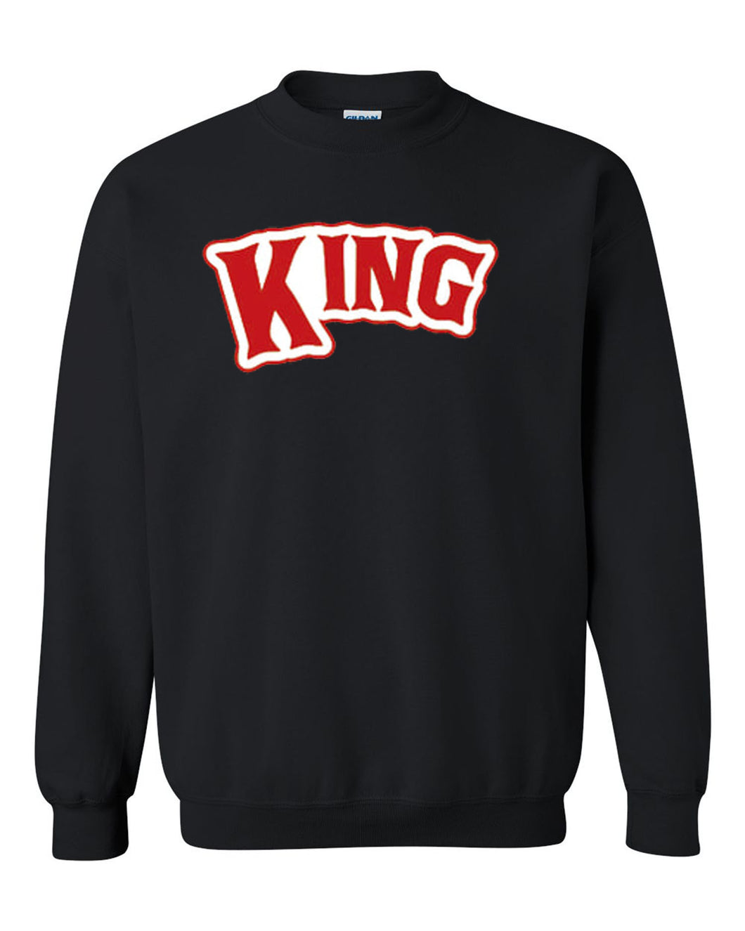 red king couple unisex crewneck sweatshirt tee