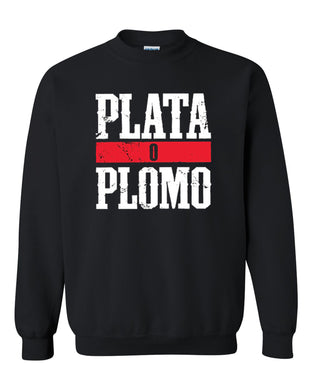 pablo escobar plug tee plata o plomo columbian drug lord medellin narcos unisex crewneck sweatshirt tee