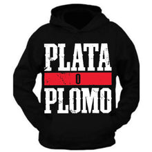 Load image into Gallery viewer, pablo escobar plug tee plata o plomo columbian drug lord medellin narcos  sweatshirt  hoodie