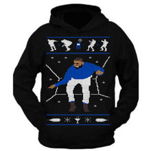 Load image into Gallery viewer, christmas hoodie drake dance kiki ugly christmas sweater