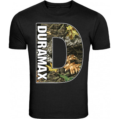 duramax camo big design color black s - 5xl t-shirt tee