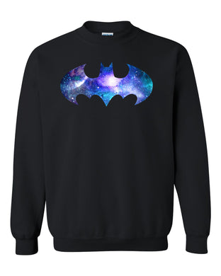 galaxy batman crewneck sweatshirt tee
