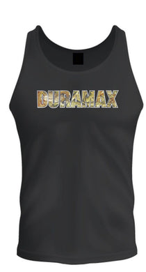 duramax camo big design color black tee tank top