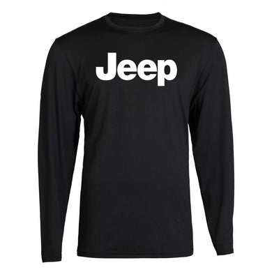 white jeep only in a jeep s - 2xl 4x4 off road long sleeve tee