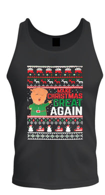 christmas xmas make christmas great again trump christmas tee unisex t-shirt tank top