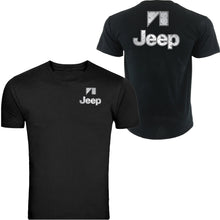 Load image into Gallery viewer, new silver metal jeep s - 5xl 4x4 off road t-shirt tee front &amp; back