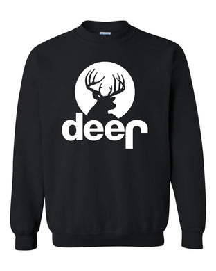 white jeep sweatshirt jeep deer hunting buck shirt unisex crew-neck sweatshirt tee