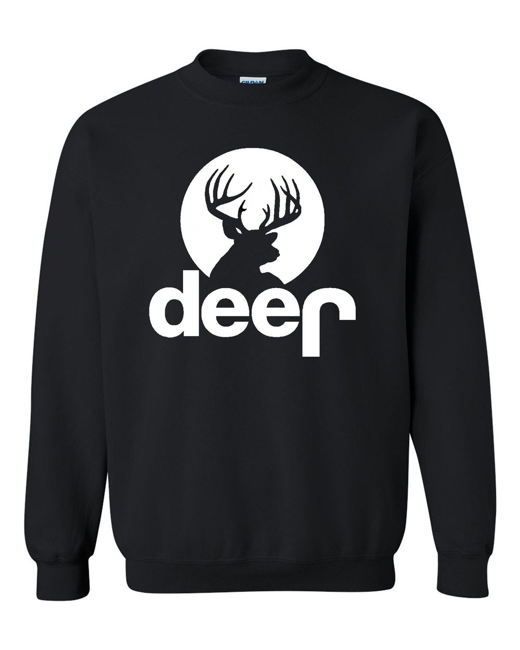 white jeep sweatshirt jeep deer hunting buck shirt unisex crew-neck sweatshirt tee