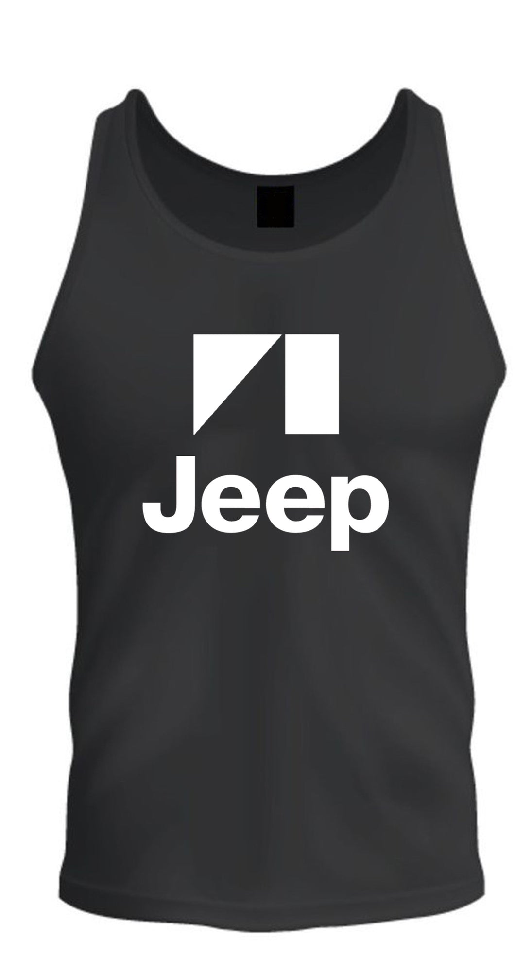 white jeep tee tank top