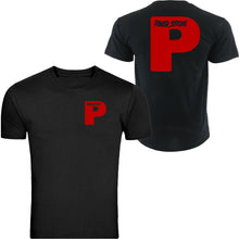 Load image into Gallery viewer, powerstroke red diesel power tee front &amp; back ford power stroke diesel t-shirt tee