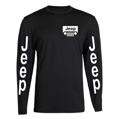 white jeep s - 2xl 4x4 off road long sleeve tee