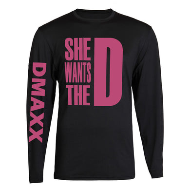 she wants the d dmaxx t-shirts tee pink d