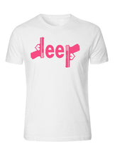 Load image into Gallery viewer, pink jeep gun t-shirt  4x4 /// off road s to 5xl tee