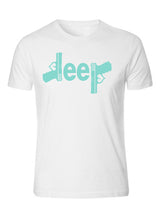 Load image into Gallery viewer, mint jeep gun t-shirt  4x4 /// off road s to 5xl tee