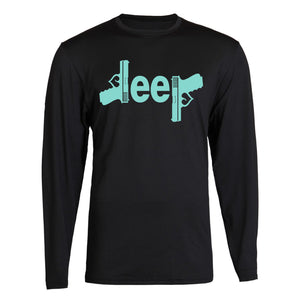 mint jeep gun tee  4x4 /// off road s to 2xl long sleeve