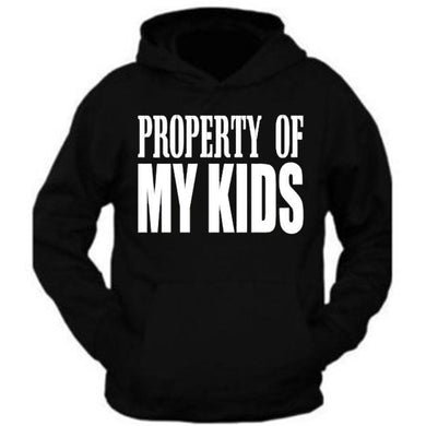 father's day gift for dad property of my kids hoodie s to 3xl