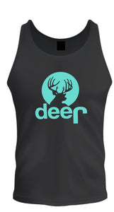 jeep red deer hunting buck shirt unisex tank top